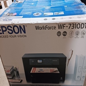 Epson WF-7310DTW imprimanta multifunctionala inkjet color A3, 32 ppm negru, 22 ppm color, duplex automat, Wi-Fi, USB 2.0 - Verificat A · Re-Bloom - Img 5