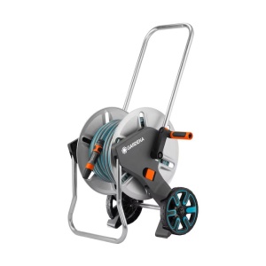 Gardena suport cu furtun inclus 25m, Ø15mm, gri/albastru - Verificat A · Re-Bloom
