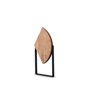 Hanah Home masa dining pliabila, PAL melaminat/picioare metal, 100x100x72 cm, capacitate 19kg, pin atlantic - Verificat A · Re-Bloom - Img 5