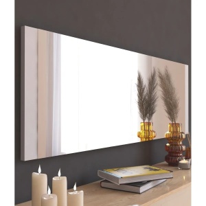 Hanah Home oglinda perete MDF, 40x120x2.2 cm, design pier glass, alb - Verificat A · Re-Bloom - Img 3