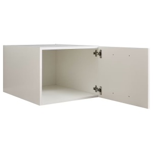 Laundreezy dulap suspendat baie 50x38x68 cm, 1 usa, PAL, reversibil, alb - Verificat A · Re-Bloom - Img 4