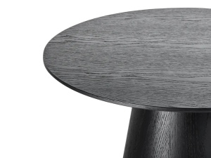Produs Resigilat Masuta de cafea Re-Bloom Wando, MDF/furnir frasin, 80x80x47 cm, picioare 45 cm, negru - Verificat A - Img 3