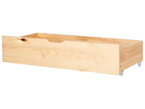 Produs Resigilat Set 2 sertare de depozitare pentru pat Re-Bloom Epaney, lemn de pin, 99x45x22 cm, natur - Verificat A - Img 2