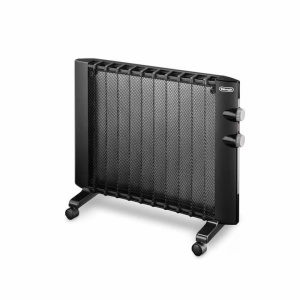 Radiator ulei DeLonghi, 2 niveluri putere, negru, 1000W, Resigilat, Grad A