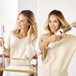 Rowenta Brush Activ Ultimate Care CF9720F0 perie rotativa aer cald, 50mm, Careful Heat, ceramic, ionic, 3 viteze - Verificat A · Re-Bloom - Img 3