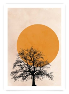 Set 3 postere decorative Re-Bloom, hartie, multicolor, 50 x 70 cm - Img 5