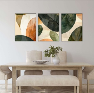 Set 3 tablouri decorative MDF fara rama, 3x40x90 cm, imprimare digitala, multicolor - Verificat A · Re-Bloom - Img 2