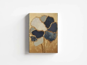 Tablou decorativ canvas, 45x70 cm, panza 100% grosime 3mm, rama lemn pin 100%, multicolor - Verificat A · Re-Bloom - Img 1
