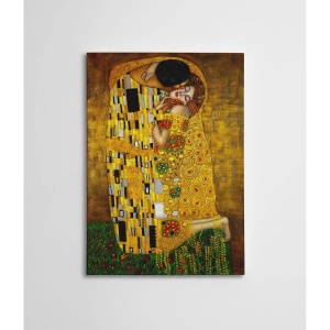 Tablou decorativ Re-Bloom, panza/lemn, multicolor, 50 x 70 cm - Img 3