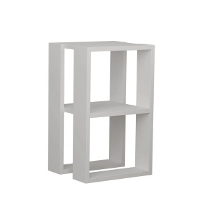Нощно шкафче Hanah Home, меламиниран ПДЧ, 30x30x55 см, бяло – Проверено A · Re-Bloom