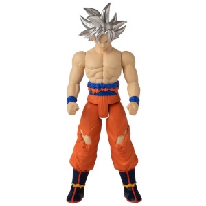 Bandai Dragon Ball Limit Breaker figurina Ultra Instinct Goku, 30cm, 5 puncte articulare, rezistenta, ambalaj grafica japoneza - Verificat A · Re-Bloom - Img 2
