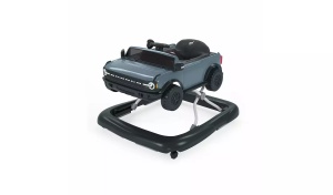 Bright Starts Ford Bronco premergator bebelusi 4in1, 47.5x74.93x64.52cm, 12kg, pliabil, 4 moduri utilizare, pentru 6 luni+/max 12kg, baterii 3xAA, negru - Verificat A · Re-Bloom - Img 2