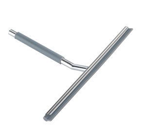 Cave racleta dus cu carlig 21.5x26 cm, inox, lama silicon, 0.33 kg - Verificat A · Re-Bloom