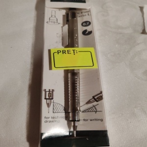 Creion mecanic Faber-Castell TK-Fine Vario L, 0.7mm, auriu sampanie, Resigilat, Grad A - Img 2