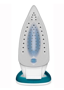 Fier de calcat Tefal EasyGliss Plus FV5718E0, 2500W, jet de abur 195 g/min, abur variabil 0-45 g/min, rezervor apa 270 ml, talpa Durilium AirGlide, functie calcare verticala, autosteam, antipicurare, alb & turcoaz, Resigilat, Grad B - Img 4