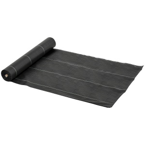 Folie pentru gradina Re-Bloom, polipropilena PP, 50x2 m, negru - Verificat A · Re-Bloom