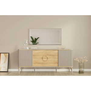 Hanah Home oglinda, MDF, 60x120x2.2cm, Alb - Verificat A · Re-Bloom - Img 4