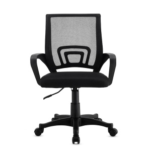 Kiwari Taro scaun birou ergonomic, spatar mesh, reglabil, baza nylon, Negru - Verificat A · Re-Bloom - Img 6