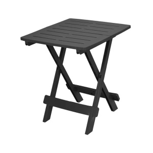 Masa de balcon pliabila, Progarden, Plastic, 79x72 cm, Antracit, Resigilat, Grad A