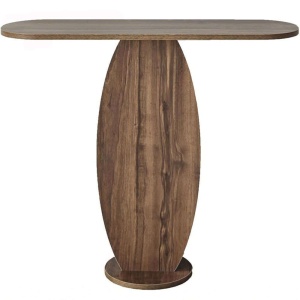 Masa tip consola Re-Bloom, PAL, maro inchis, 100 x 30 x 81 cm, Resigilat, Grad A