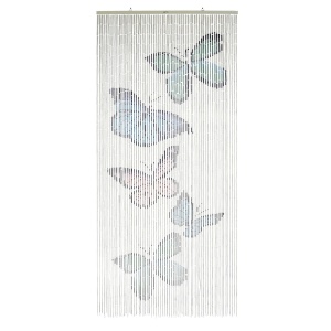 Maximex perdea bambus Butterflies 90x200 cm, 65 fire, protectie insecte intimitate, pliabila, multicolor - Verificat A · Re-Bloom - Img 2