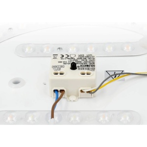 Navaris plafoniera LED efect stele, telecomanda, Ø40x12cm, 22W, Negru - Verificat A · Re-Bloom - Img 6