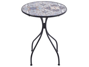 Produs Resigilat Masa bistro Re-Bloom Civita, fier/ceramica, 60x60x75 cm, 2 persoane, multicolor - Verificat A
