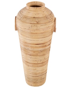 Produs Resigilat Vaza decorativa Re-Bloom Elatia, ratan, 30x30x70 cm, natur - Verificat A