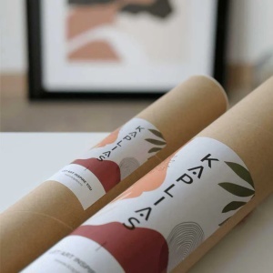 Set 3 postere decorative Re-Bloom, hartie, multicolor, 50 x 70 cm - Img 2