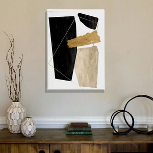 Tablou decorativ canvas 50x70 cm, panza 100%, cadru lemn 100% 2x3 cm, multicolor - Verificat A · Re-Bloom - Img 5