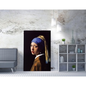 Tablou decorativ Re-Bloom, panza/lemn, multicolor, 70 x 100 cm - Img 2