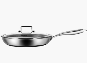 Tigaie adanca cu capac Amercook Aristo Pro, 30 cm Inductie, Resigilat, Grad A - Img 3
