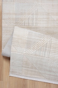 Traversa, polipropilena/poliester, 120x300 cm, 6.5 kg, tesuta la masina, bej - Verificat A · Re-Bloom - Img 2