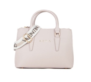 Valentino Bags, Geanta tote cu bareta ajustabila, Bej, Resigilat, Grad A - Img 3