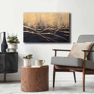 Wallxpert tablou decorativ canvas, 45x70 cm, panza 100% grosime 2.8mm, rama lemn pin 100%, multicolor - Verificat A · Re-Bloom - Img 4