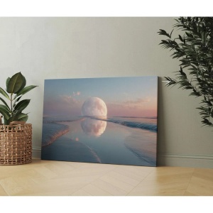 Wallxpert tablou decorativ canvas 50x70 cm, panza 100%, cadru lemn 2x3 cm, multicolor - Verificat A · Re-Bloom - Img 2