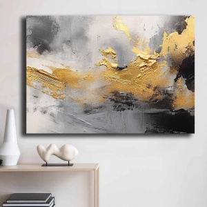 Wallxpert tablou decorativ canvas 70x100 cm, panza 100% grosime 2.8mm, rama lemn pin 100%, multicolor - Verificat A · Re-Bloom