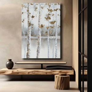 Wallxpert tablou decorativ canvas, 70x100 cm, panza 100% grosime 2.8mm, rama lemn pin 100%, multicolor - Verificat A · Re-Bloom - Img 4