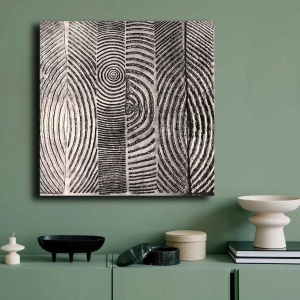 Wallxpert tablou decorativ canvas 70x70 cm, panza 100% grosime 2.8mm, rama lemn pin 100%, multicolor - Verificat A · Re-Bloom - Img 2