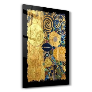 Wallxpert tablou decorativ pe sticla temperata, 70x110 cm, sticla 100% grosime 4mm, imprimare UV, multicolor - Verificat A · Re-Bloom - Img 1