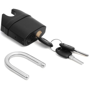 Belle Vous lacat antifurt cu alarma 110dB, otel, rezistent intemperii, 6.9x3.2x9.3cm, Negru - Verificat A · Re-Bloom - Img 4