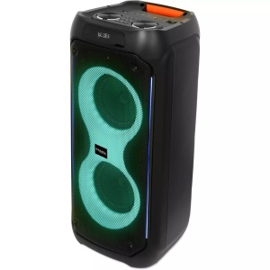 Boxa portabila Ibiza Sound, COLUMBA80, 800W, Bluetooth, USB, microSD, AUX si MIC, negru, Resigilat, Grad A - Img 2