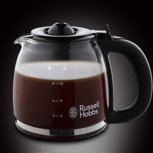 Cafetiera Russell Hobbs Victory 24030-56, 1100 W, 1.25 L, Timer LCD, Tehnologie WhirlTech, Inox, Resigilat, Grad A - Img 4