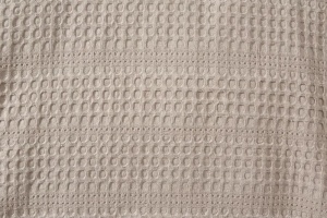 Cuvertura de pat, bumbac 100%, 220x240 cm, bej - Verificat A · Re-Bloom - Img 2