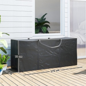 Geanta depozitare XXL 720L, fermoar dublu, Oxford 600D, impermeabila, Negru - Verificat A · Re-Bloom - Img 3