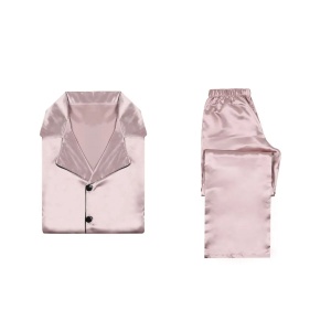 Jumeon set pijama femei, poliester 100%, marime M/L, latte - Verificat A · Re-Bloom - Img 2