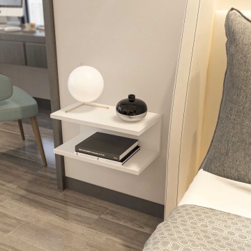 Kalune Design Ramira noptiera 19.6x23.8x45 cm, MDF melaminat, alb - Verificat A · Re-Bloom - Img 3
