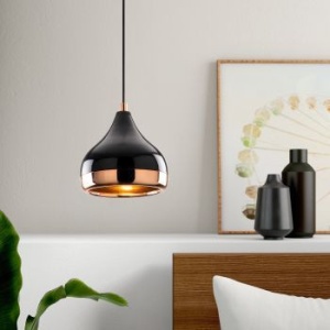 Lustră tip pendul Cullbreath, din metal, negru - Img 2