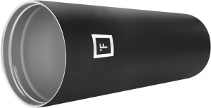 Pahar din otel inoxidabil IRON °FLASK, cu pai si capac, izolat, rece 16 ore / cald 4 ore, negru, 950 ml - Img 3
