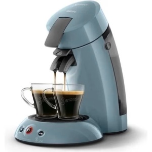Philips Senseo Original HD6553/21 espressor cu capsule 1450W, rezervor 1.2L, albastru - Verificat A · Re-Bloom